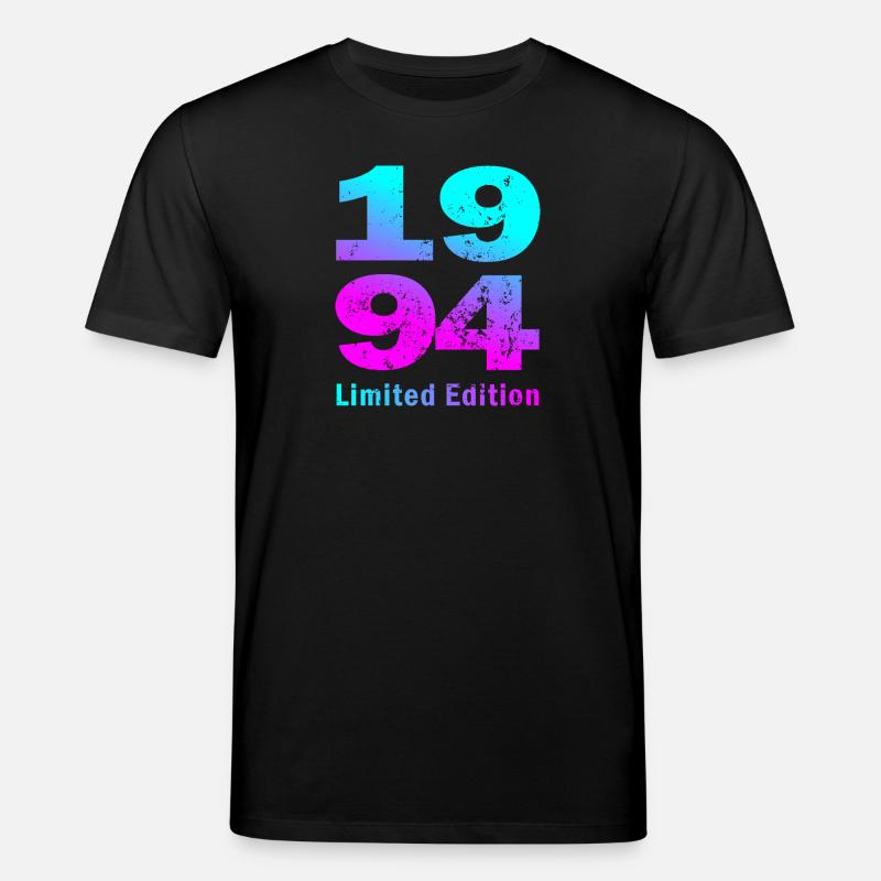 Anniversaire, édition limitée née en 1994 - T-shirt bio CREATOR Stanley/Stella Unisexe - noir