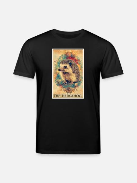 Hérisson - T-shirt bio CREATOR Stanley/Stella Unisexe - noir