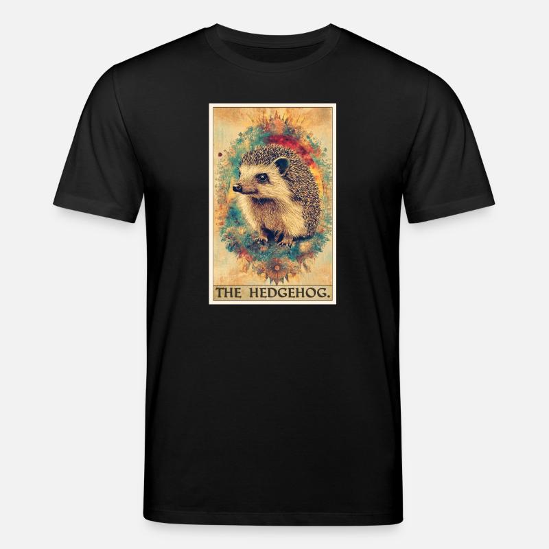 Hérisson - T-shirt bio CREATOR Stanley/Stella Unisexe - noir