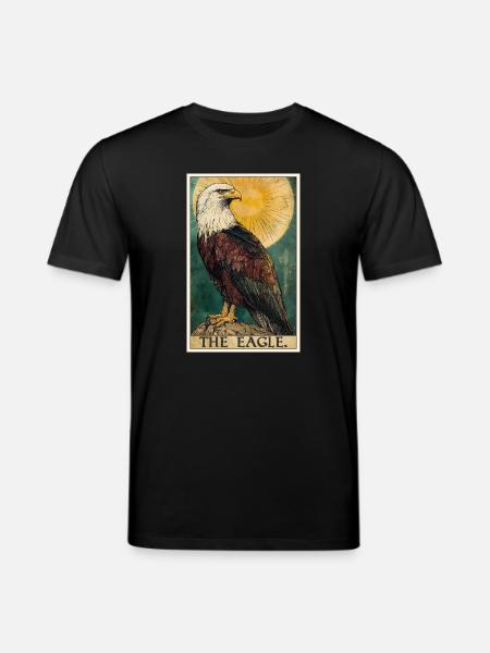 Eagle - Stanley/Stella CREATOR Unisex Organic T-Shirt - black