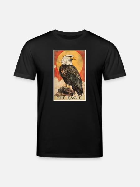 Eagle - Stanley/Stella CREATOR Unisex Organic T-Shirt - black