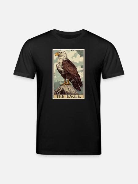 Eagle - Stanley/Stella CREATOR Unisex Organic T-Shirt - black