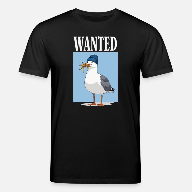 Gesucht Möwe Eiscreme Abenteuer - T-shirt bio CREATOR Stanley/Stella Unisexe - noir
