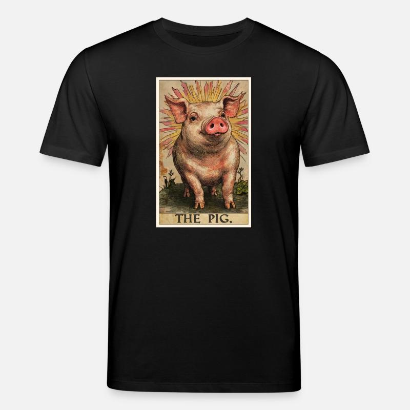 Cochon Cochon - T-shirt bio CREATOR Stanley/Stella Unisexe - noir