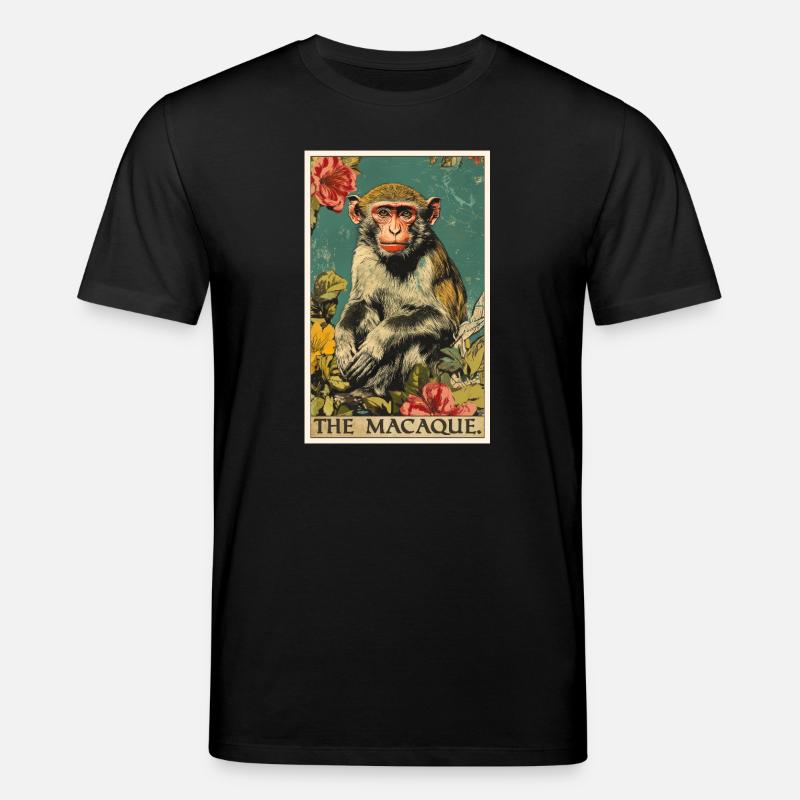 Makaken Makake - Stanley/Stella Unisex Bio-T-Shirt CREATOR  - Schwarz