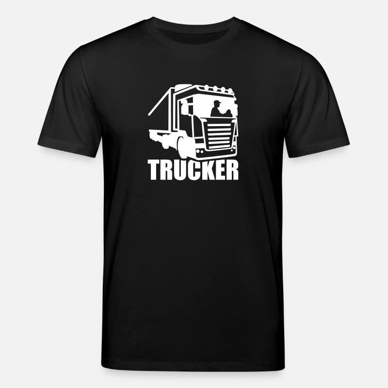 Trucker - Stanley/Stella Unisex Bio-T-Shirt CREATOR  - Schwarz