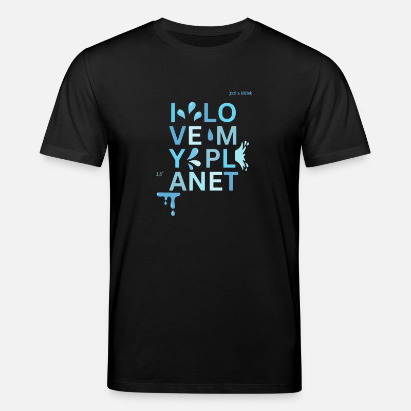 BLUE PLANET - Stanley/Stella Unisex Bio-T-Shirt CREATOR  - Schwarz