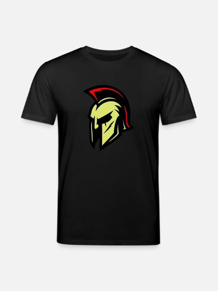 Gladiator Helmet Sparta - Stanley/Stella CREATOR Unisex Organic T-Shirt - black