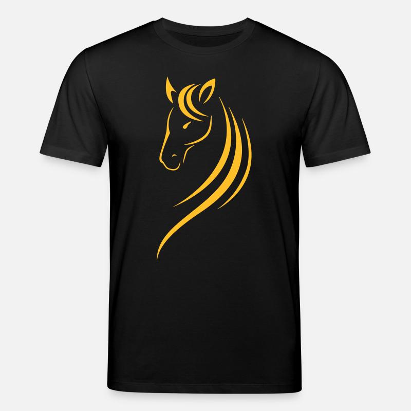 HORSE'S HEAD - Stanley/Stella Unisex Bio-T-Shirt CREATOR  - Schwarz