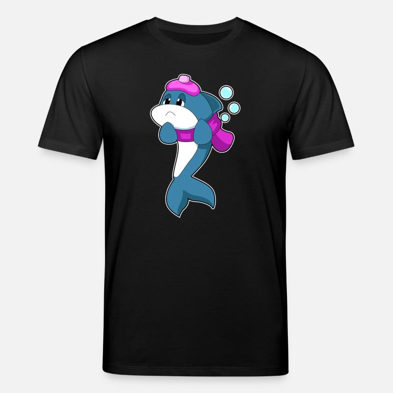 Delfin Kopfschmerzen - Stanley/Stella Unisex Bio-T-Shirt CREATOR  - Schwarz