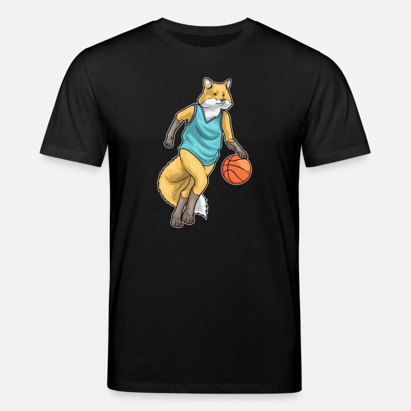 Fox Basketteur Basketteur - T-shirt bio CREATOR Stanley/Stella Unisexe - noir