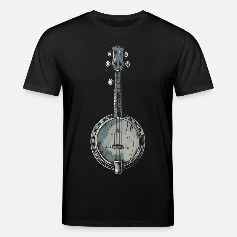 Banjo Grafik - Stanley/Stella Unisex Bio-T-Shirt CREATOR  - Schwarz