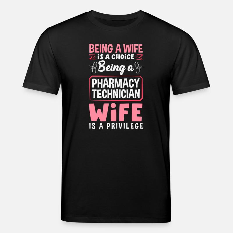 Apotheker Pharmazeutisch-technischer - Stanley/Stella Unisex Bio-T-Shirt CREATOR  - Schwarz