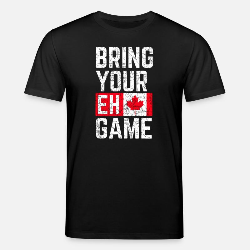 Bring dein Eh-Spiel mit - Stanley/Stella Unisex Bio-T-Shirt CREATOR  - Schwarz