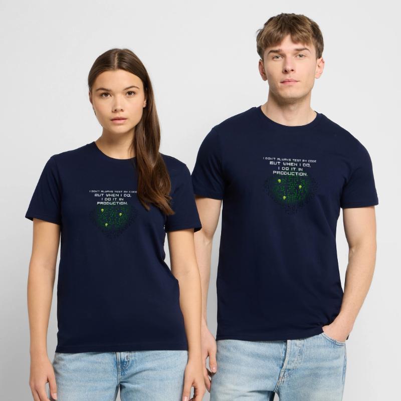 test code nerd joke spruch pc programmierer geek i Stanley/Stella Unisex Bio-T-Shirt CREATOR 