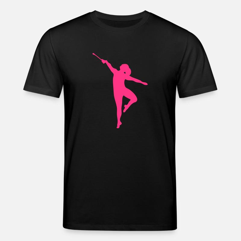 dancer twirling baton1 - Stanley/Stella CREATOR Unisex Organic T-Shirt - black
