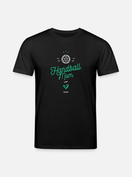 Handball mom - Stanley/Stella CREATOR Unisex Organic T-Shirt - black