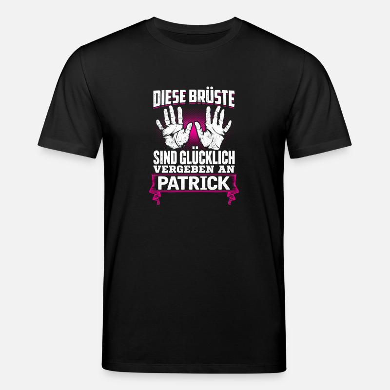 PATRICK - Brüste - Stanley/Stella Unisex Bio-T-Shirt CREATOR  - Schwarz