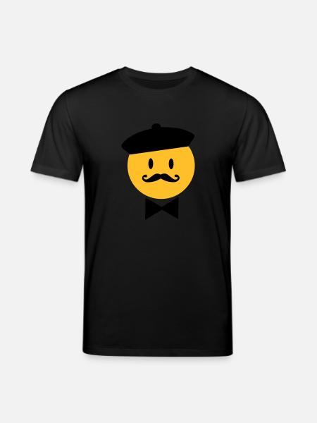 france - T-shirt bio CREATOR Stanley/Stella Unisexe - noir