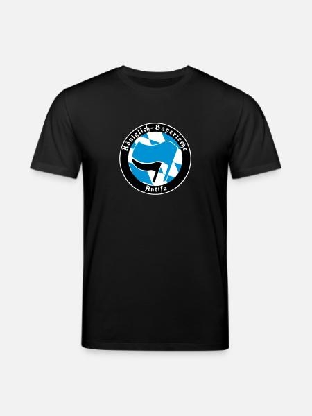 Königlich Bayerische Antifa - Stanley/Stella Unisex Bio-T-Shirt CREATOR  - Schwarz