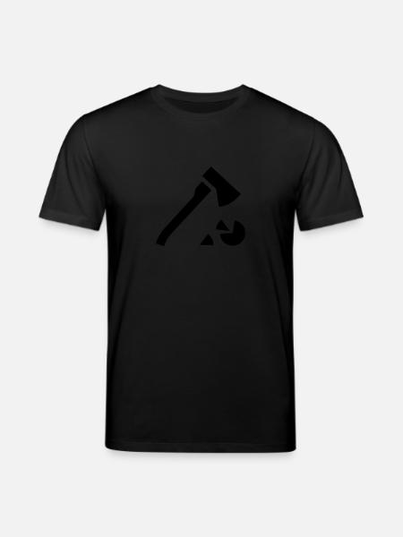 Couper du bois - T-shirt bio CREATOR Stanley/Stella Unisexe - noir