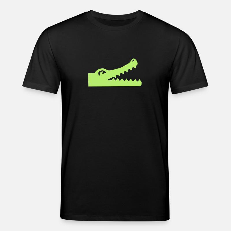 Krokodil - Stanley/Stella Unisex Bio-T-Shirt CREATOR  - Schwarz