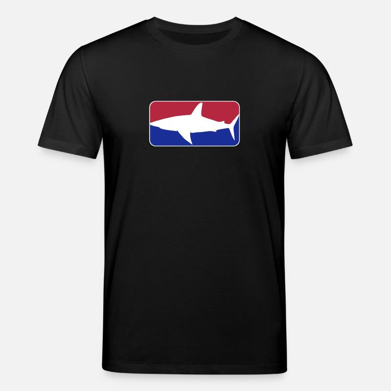 league_shark_vec_3 fr - T-shirt bio CREATOR Stanley/Stella Unisexe - noir