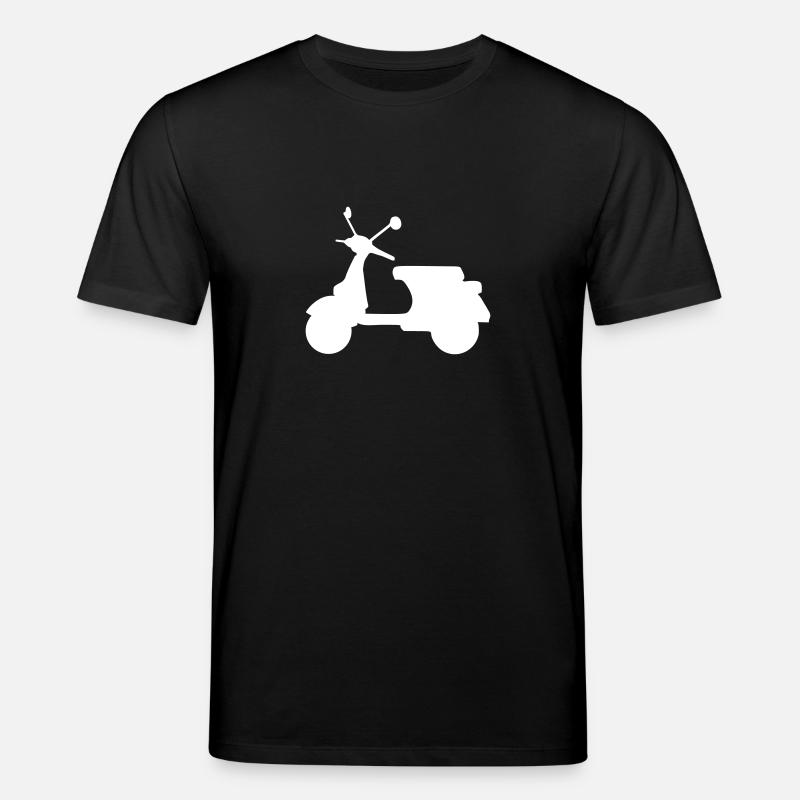 Motorroller - Stanley/Stella Unisex Bio-T-Shirt CREATOR  - Schwarz