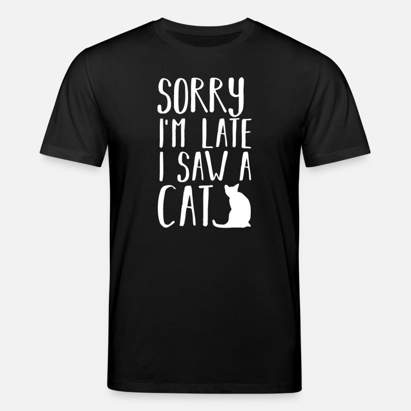 Katze Katzen - Stanley/Stella Unisex Bio-T-Shirt CREATOR - Schwarz