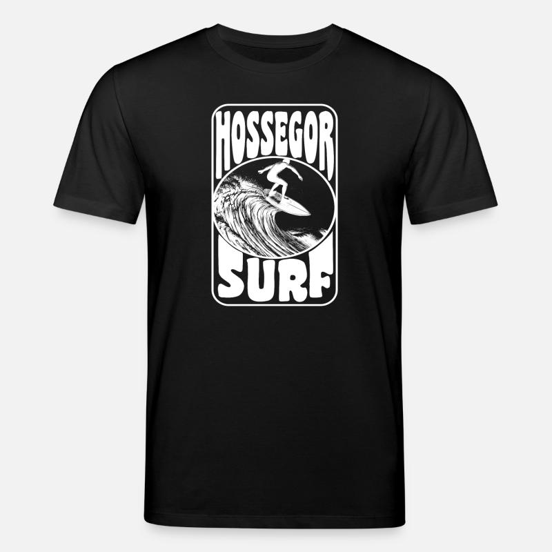 HOSSEGOR - T-shirt bio CREATOR Stanley/Stella Unisexe - noir
