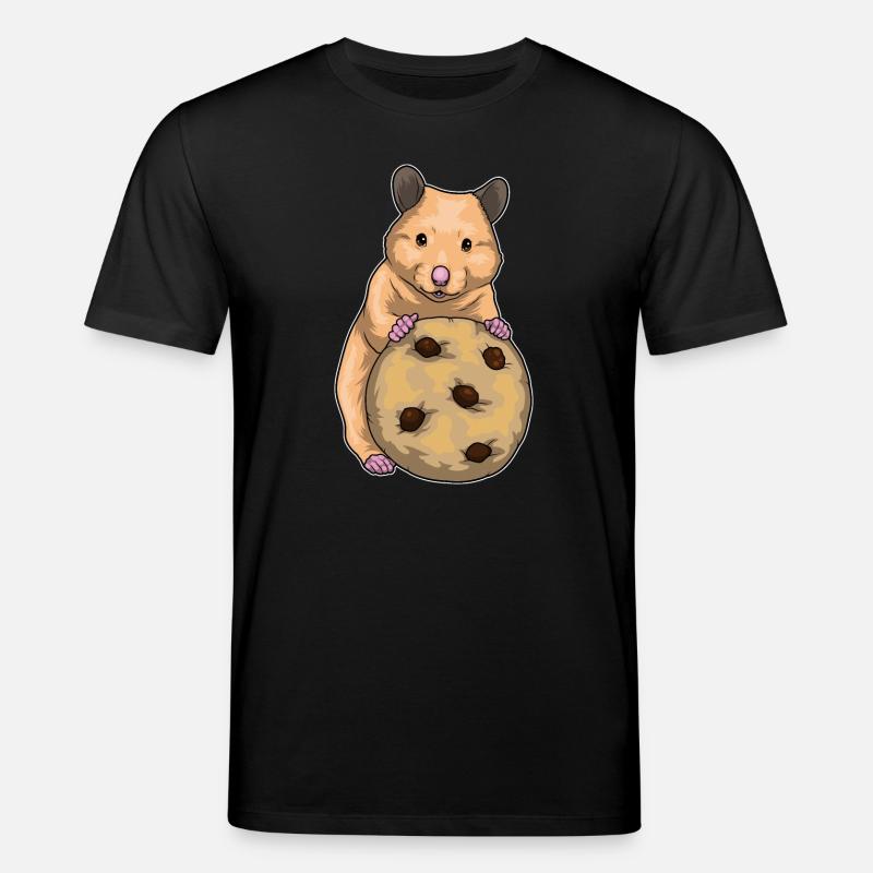 Biscuit hamster - T-shirt bio CREATOR Stanley/Stella Unisexe - noir