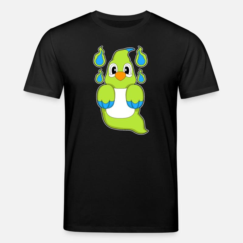 Fantôme perroquet - T-shirt bio CREATOR Stanley/Stella Unisexe - noir