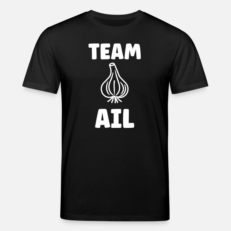 Team AI Knoblauch-Emblem - Stanley/Stella Unisex Bio-T-Shirt CREATOR - Schwarz