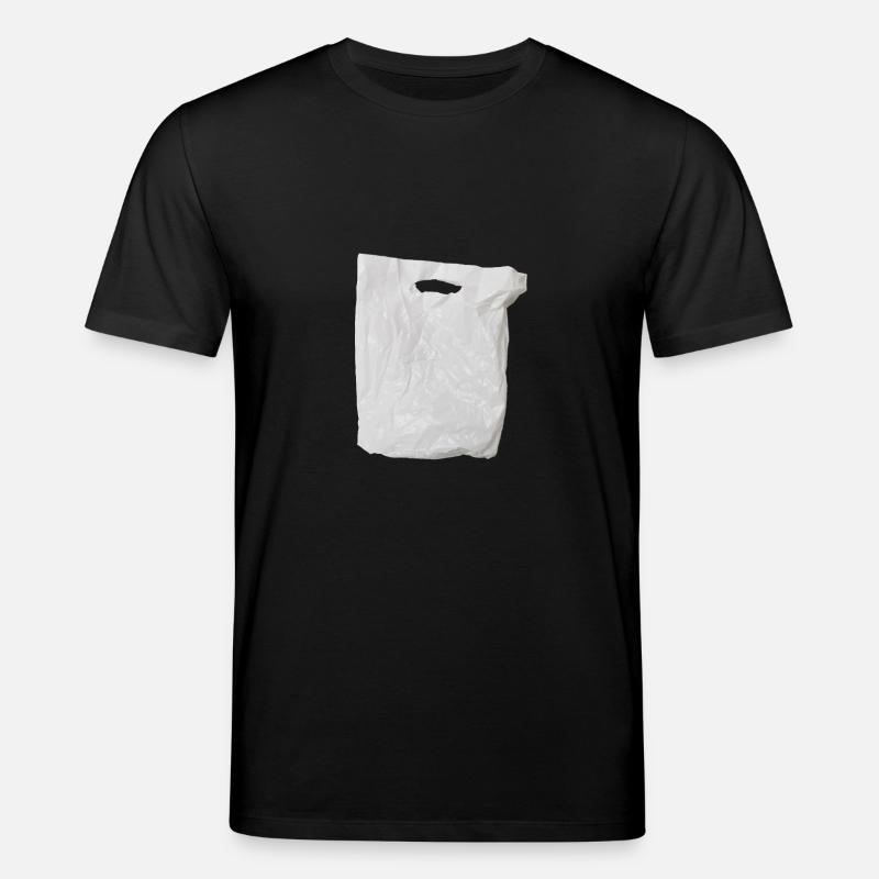 weisse Tüte - Stanley/Stella Unisex Bio-T-Shirt CREATOR  - Schwarz