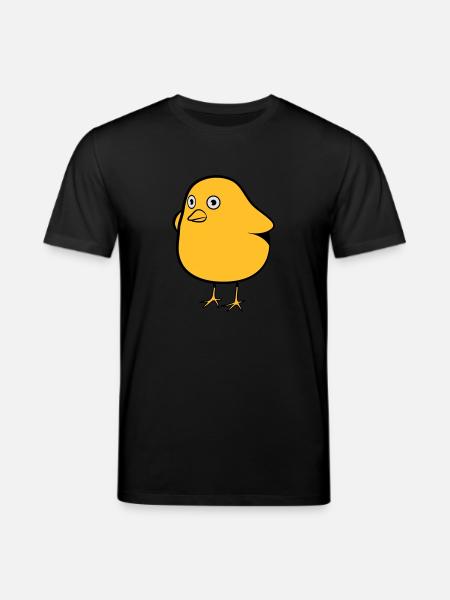 funny chicks - Stanley/Stella CREATOR Unisex Organic T-Shirt - black