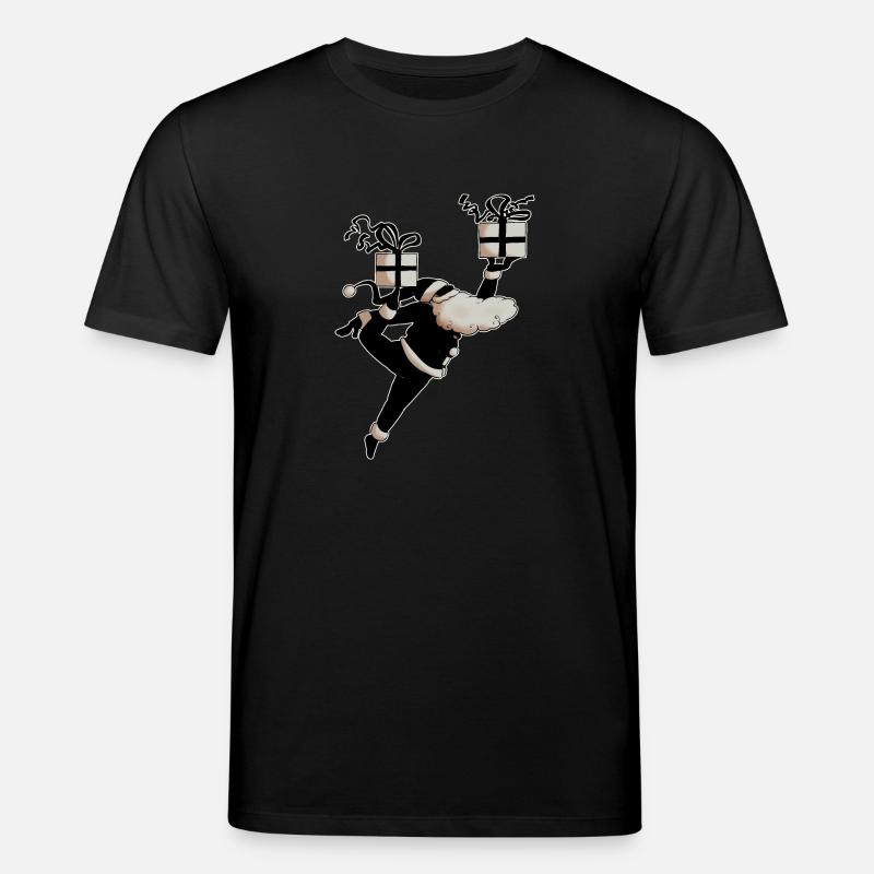 Santa Dancer (v2) - Stanley/Stella Unisex Bio-T-Shirt CREATOR - Schwarz