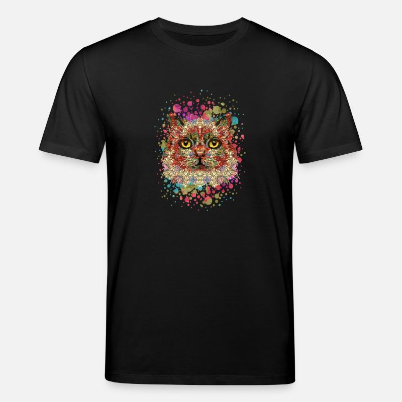 Chat - T-shirt bio CREATOR Stanley/Stella Unisexe - noir