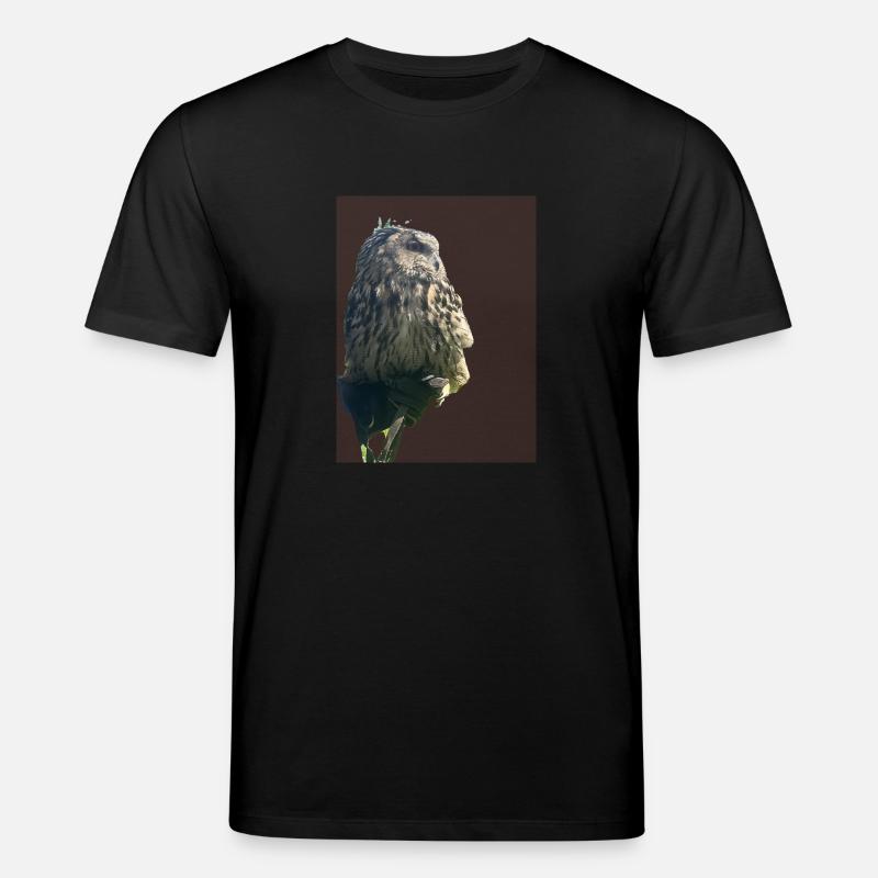 Eule - Stanley/Stella Unisex Bio-T-Shirt CREATOR  - Schwarz