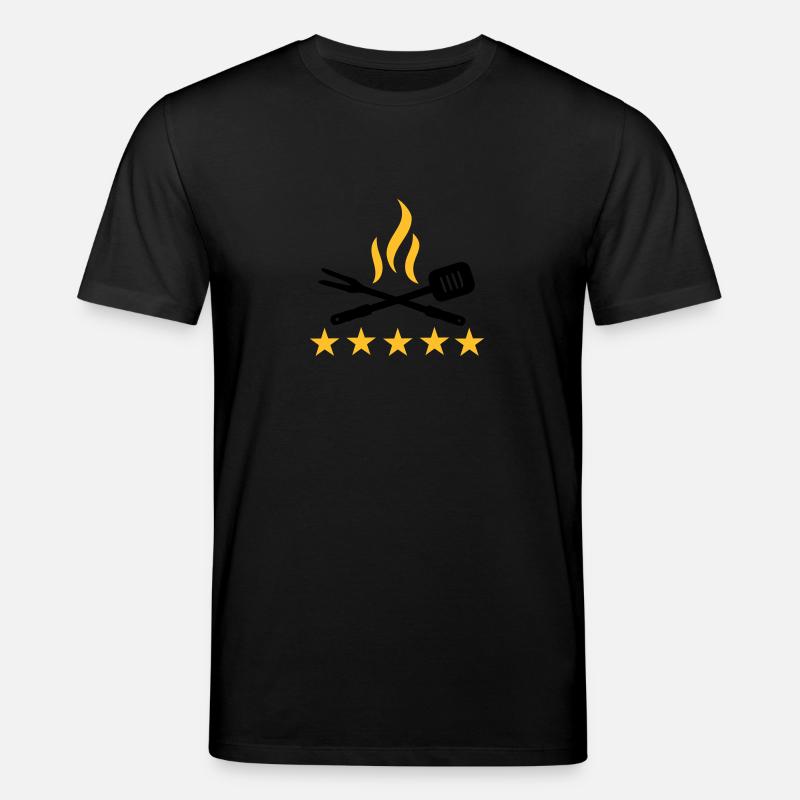 barbecue - T-shirt bio CREATOR Stanley/Stella Unisexe - noir