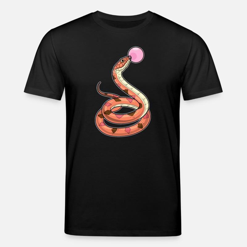 Chewing-gum serpent - T-shirt bio CREATOR Stanley/Stella Unisexe - noir