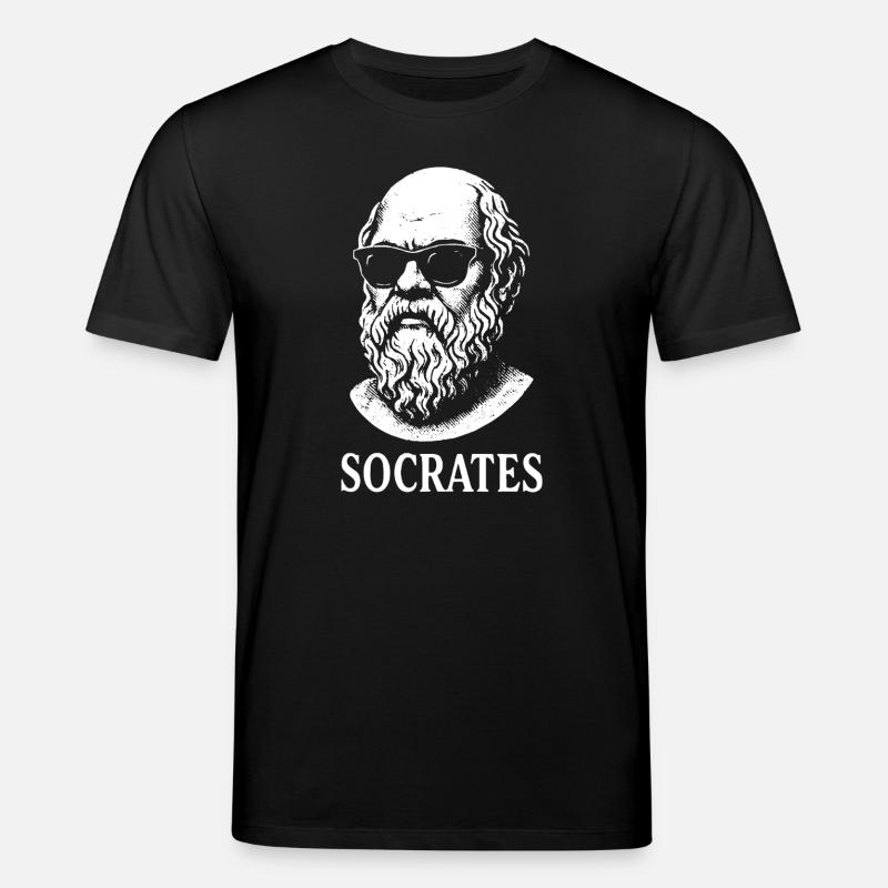 Sokrates im Schatten - Stanley/Stella Unisex Bio-T-Shirt CREATOR - Schwarz