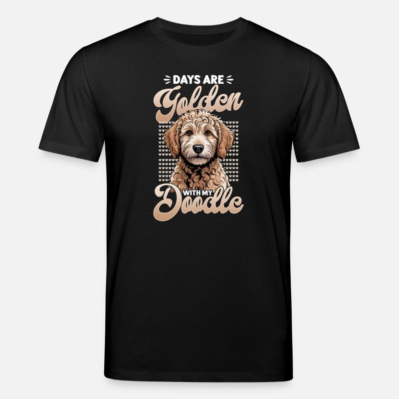 Goldendoodle Dog Breed - Stanley/Stella Unisex Bio-T-Shirt CREATOR  - Schwarz