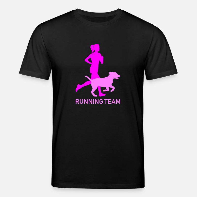 Running team - Stanley/Stella Unisex Bio-T-Shirt CREATOR  - Schwarz