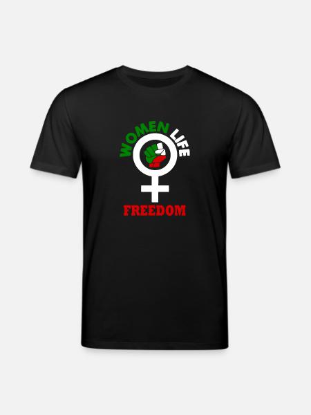 Women life freedom - Stanley/Stella Unisex Bio-T-Shirt CREATOR  - Schwarz