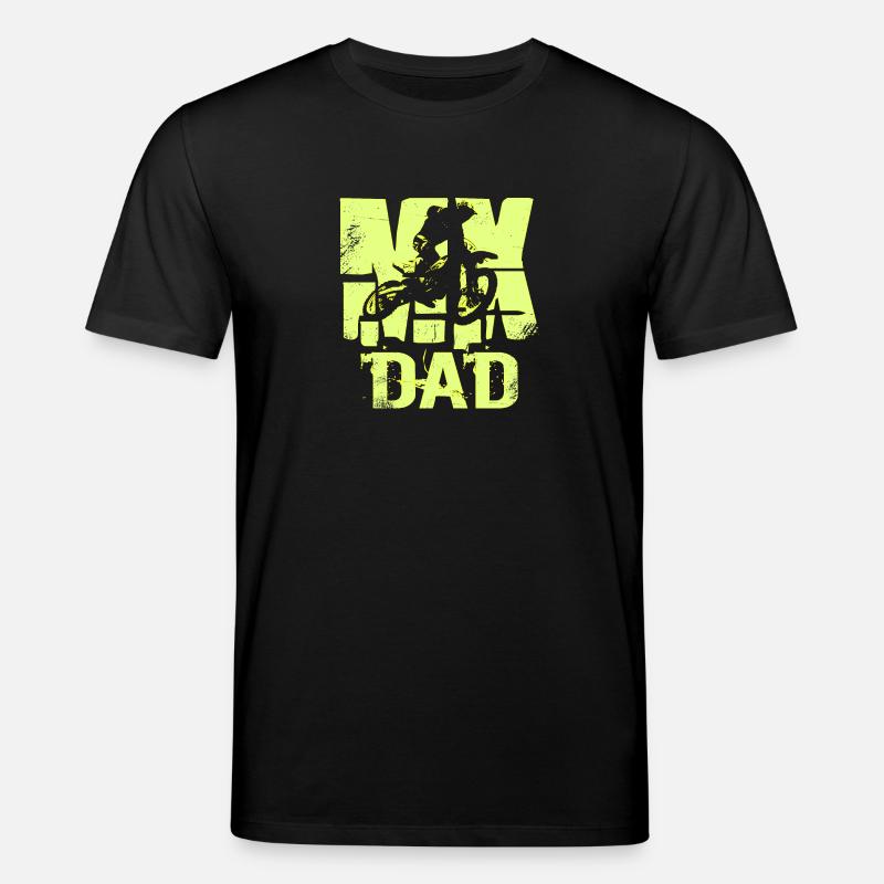 MX DAD Motocross - Stanley/Stella Unisex Bio-T-Shirt CREATOR - Schwarz