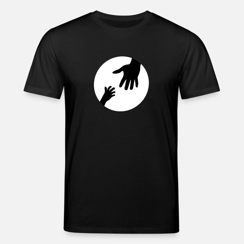 hands - T-shirt bio CREATOR Stanley/Stella Unisexe - noir