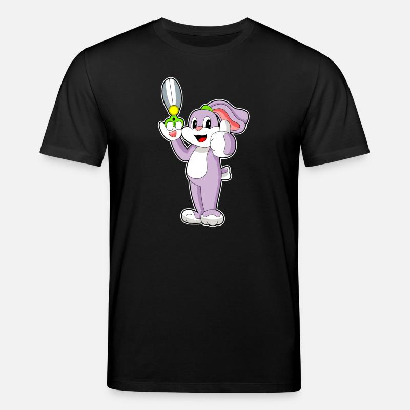 Ciseaux de coiffeur lapin - T-shirt bio CREATOR Stanley/Stella Unisexe - noir
