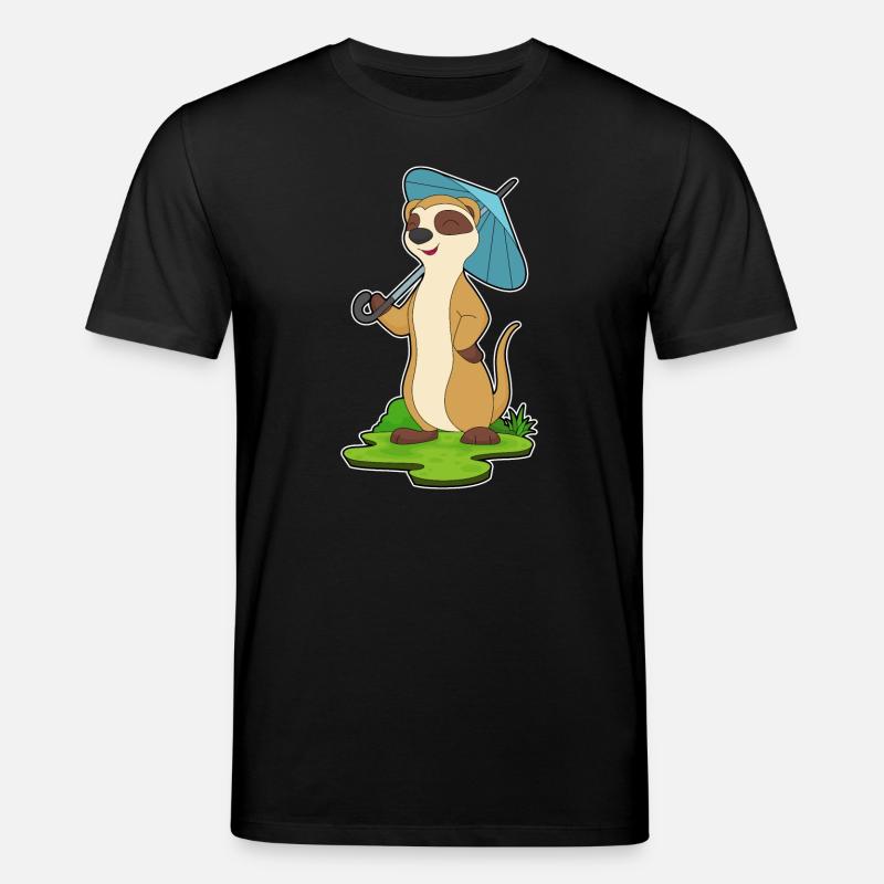 Parapluie Suricate - T-shirt bio CREATOR Stanley/Stella Unisexe - noir
