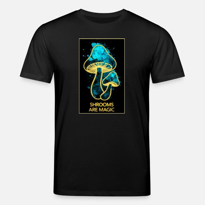 Shrooms are magic - Stanley/Stella Unisex Bio-T-Shirt CREATOR  - Schwarz