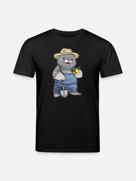 Mole Farmer Fruit Farm - Stanley/Stella CREATOR Unisex Organic T-Shirt - black